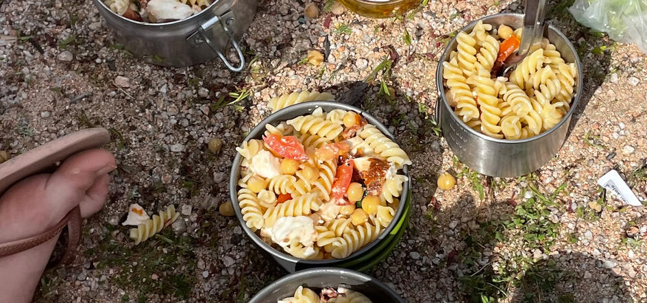 if smiling was a pasta