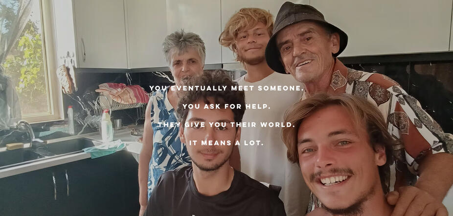 happy people in albania